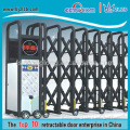 Collapsible aluminum gate entry gate metal gate for front door